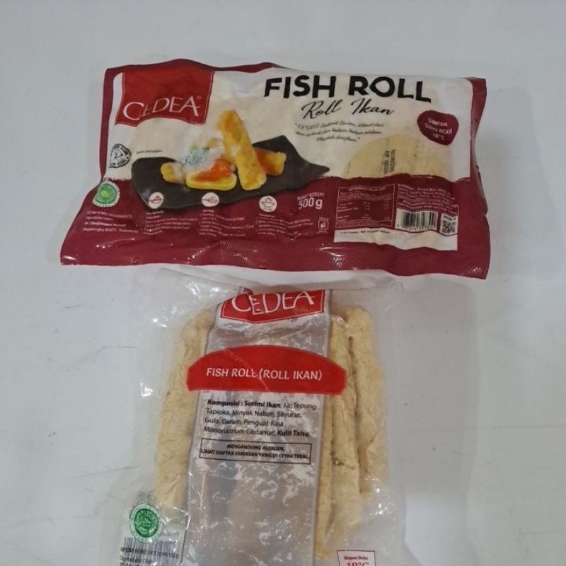 

cedea fish roll 500gr 250gr