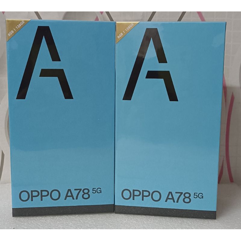 HP OPPO A78 5g ram 8/128