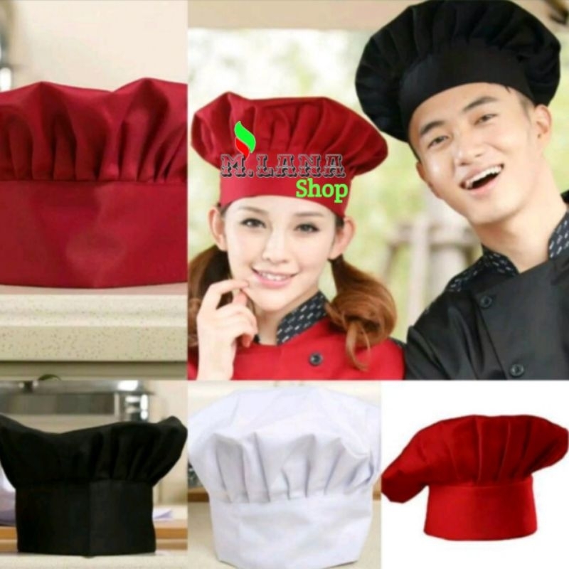 Topi koki anak