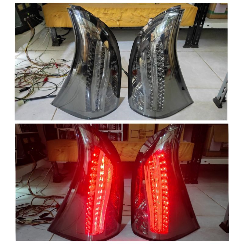 D12-1905P-A-VS Stoplamp All New Avanza 2012-2019 LED-LED Bar All Smoke Lens