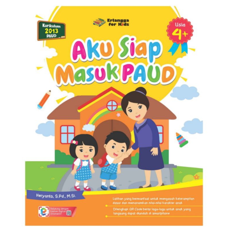 Aku Siap Masuk PAUD Erlangga