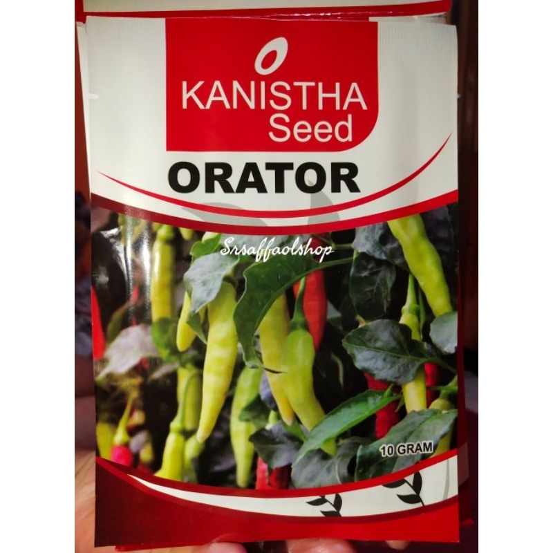 Bibit Benih Cabe Rawit ORATOR Kanistha Seed 10gr