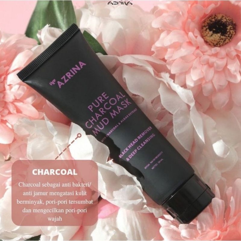 AZRINA Pure Charcoal Mud Mask PRELOVED