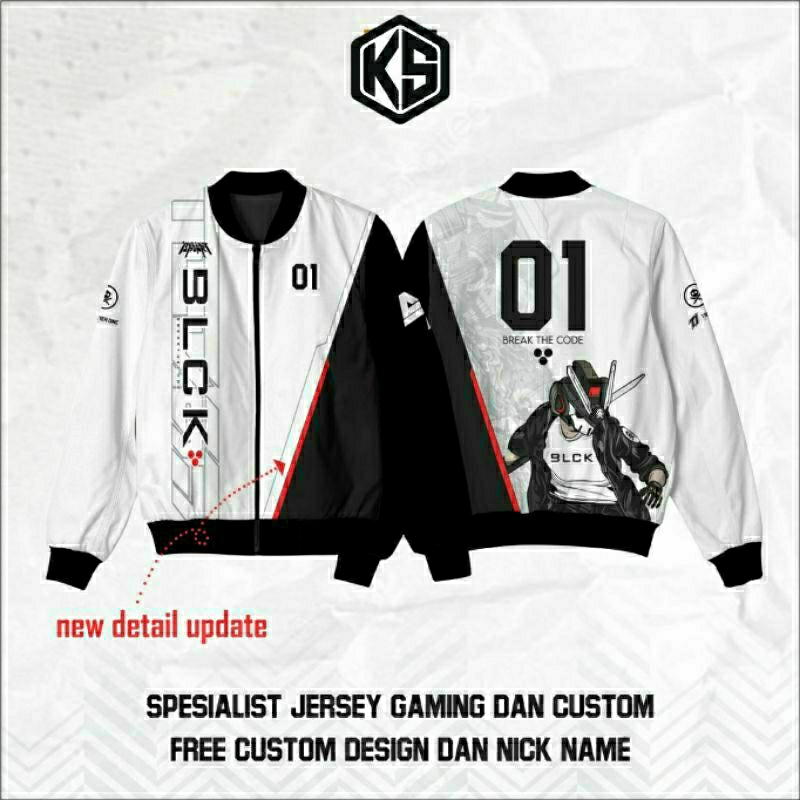 JAKET BLACKLIST INTERNASIONAL S8 TERBARU FULL PRINTING