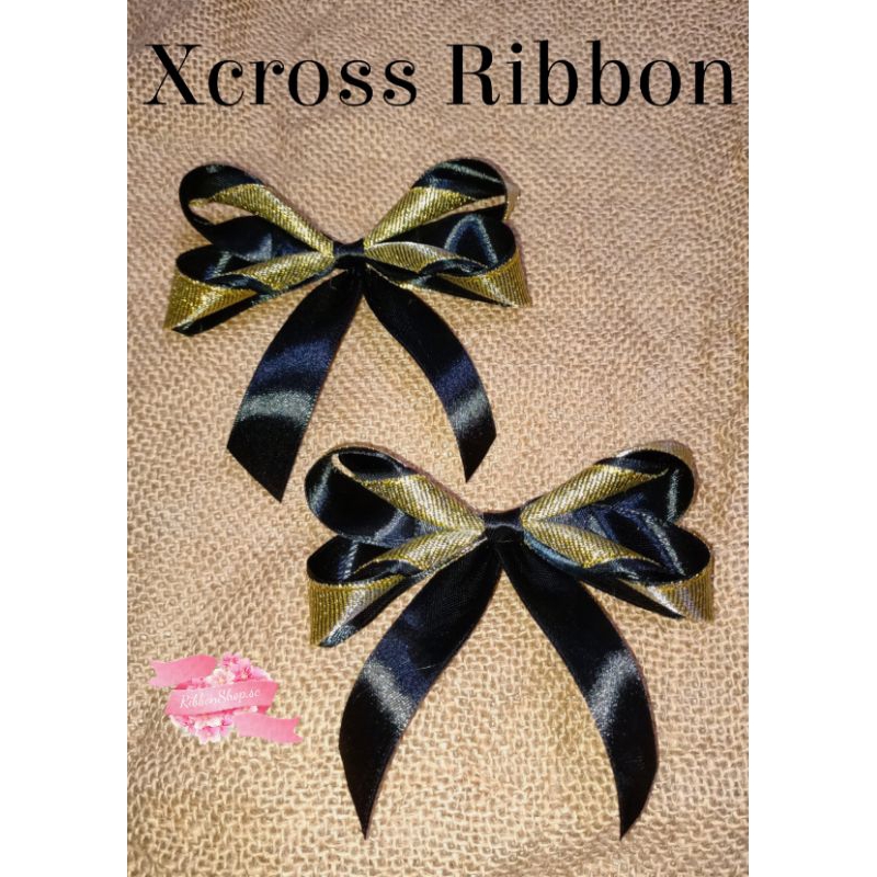 

Xcross Ribbon. Pita jadi / Pita hampers / Pita unik / Pita kado