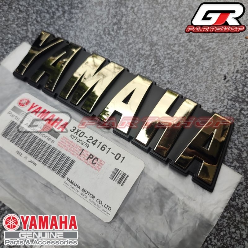 emblem tangki satuan rx king ori ygp original yamaha