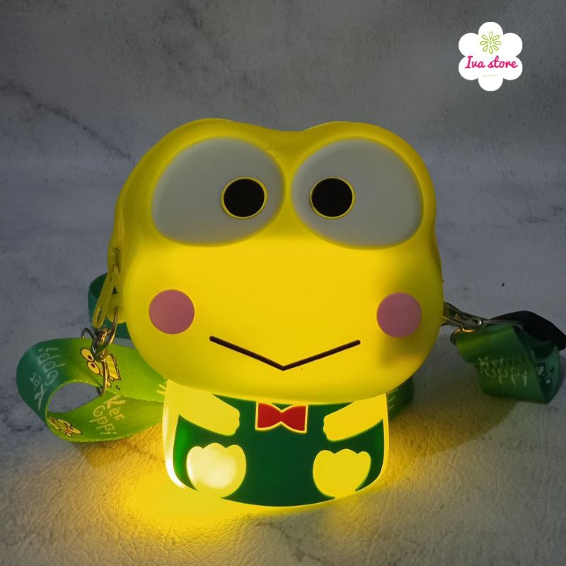 Tas selempang keropi LED size mini