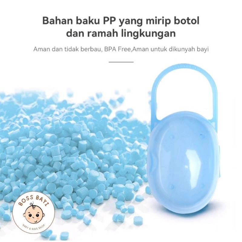 BOSS BAYI - Kotak Penyimpanan Empeng / Wadah Dot Bayi / Pacifier Case Storage