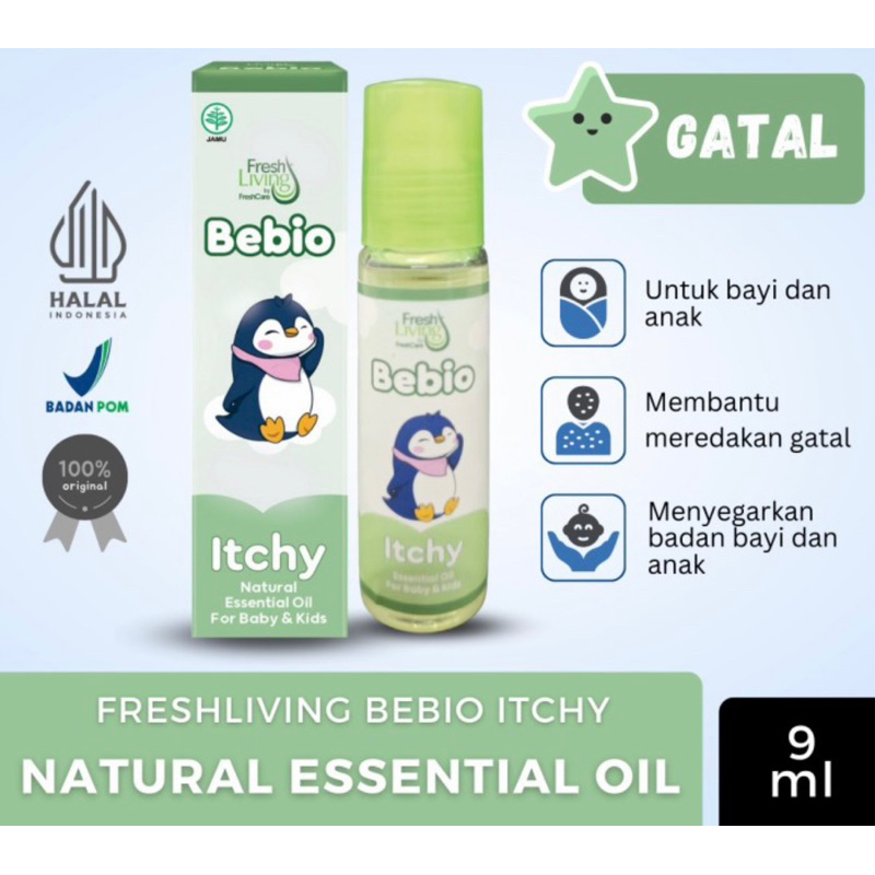 Fresh living bebio 9 ml ( minyak esensial bayi )