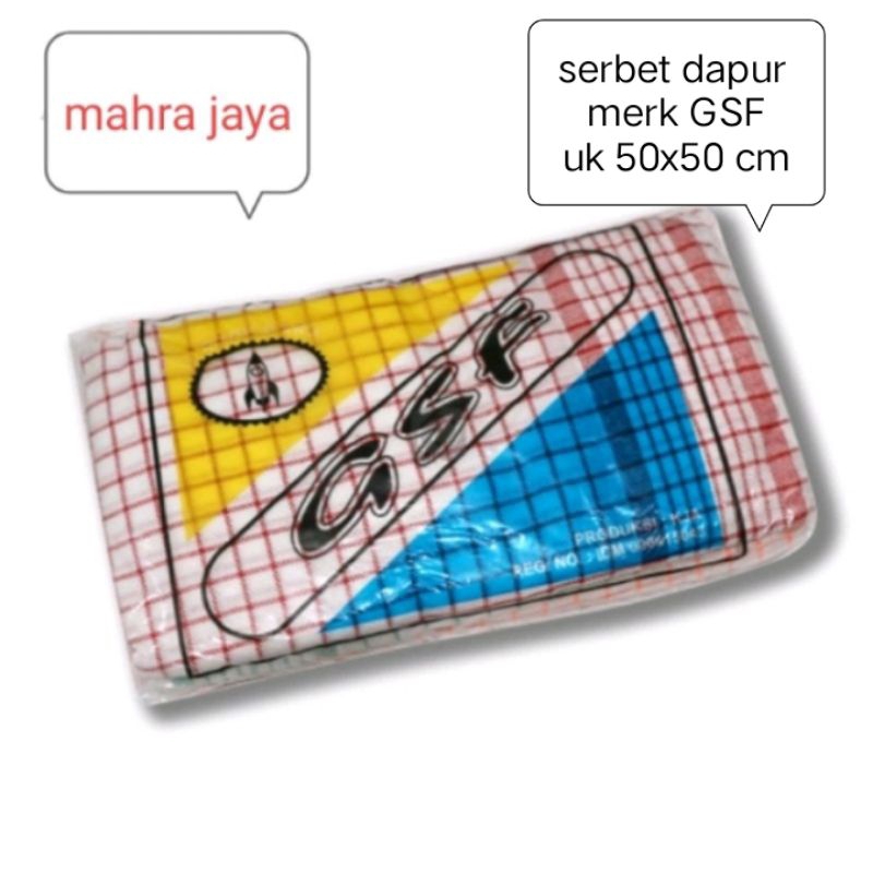 LAP SERBET MERK GSF-SERBET DAPUR-SERBET MULTIFUNGSI-TEBAL MENYERAP TERMURAH