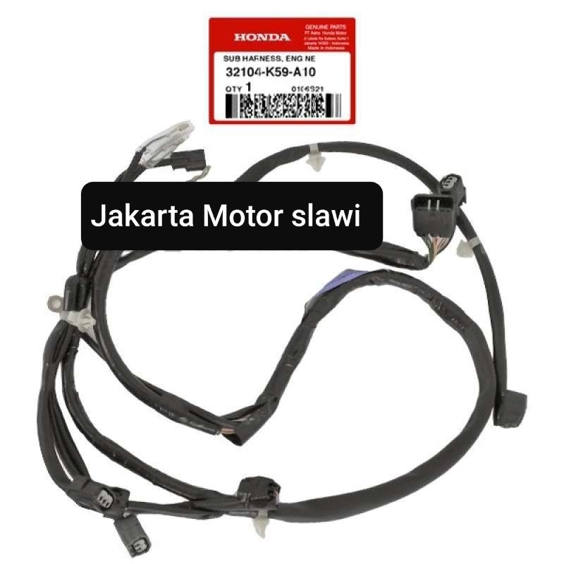 32104-K59-A10 Kabel Body Sensor Mesin Sub Harness Engine Vario 125 150 LED 2015 - 2017 ori ahm