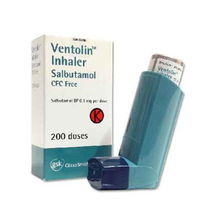 Ventolin Inhaler 100 mcg 200 Doses