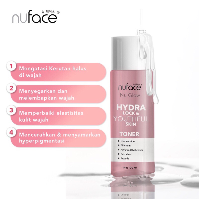 [BISA COD] Nuface Nu Glow Toner - Toner Nuface - Toner Nuface Brighten - Toner Nuface Acne