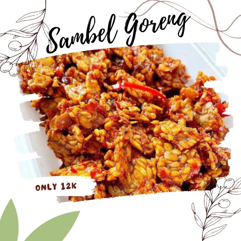 

Sambel Goreng Tempe kering