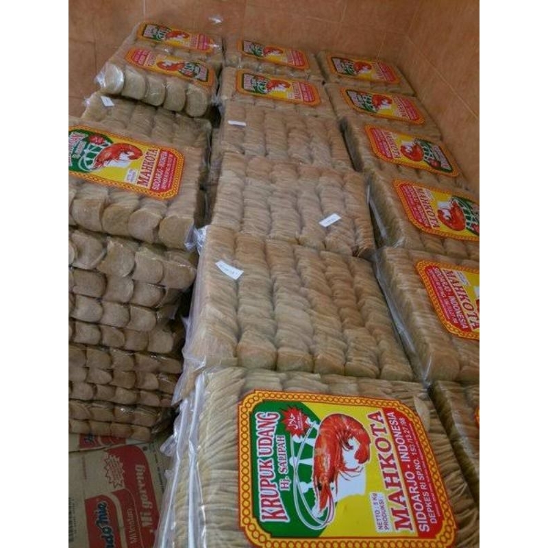 KERUPUK UDANG MAHKOTA 250gr KHAS KAMPUNG KERUPUK KEDUNGREJO SIDOARJO