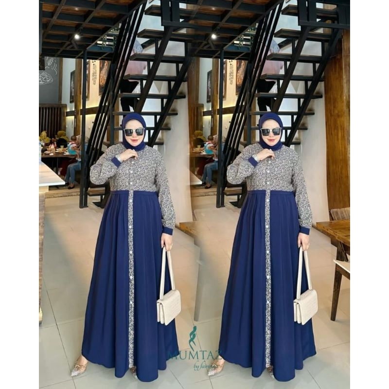 WILONA DRESS ORI MUMTAZ/GAMIS WILONA ORI MUMTAZ