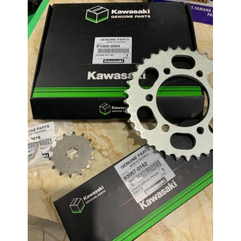 gir set gear set Kawasaki athlete original