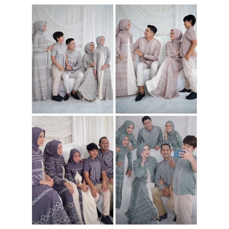 (SIAP KIRIM) KHALISA FAMILY SET ORI BY JAVINA