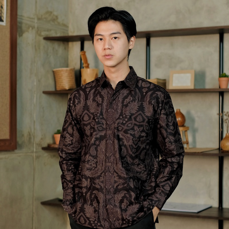 Batik Ayman - RAJENDRA | Kemeja Batik Pria Katun Solo Halus