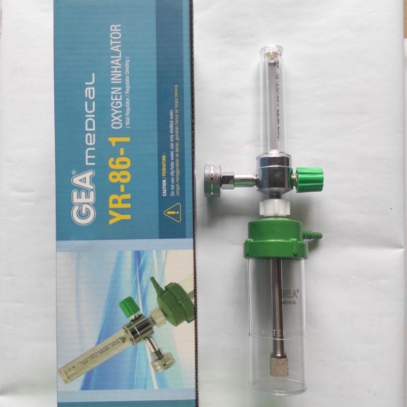 Regulator oksigen dinding GEA YR-86-1/ regulator dinding oksigen gea YR-86-1