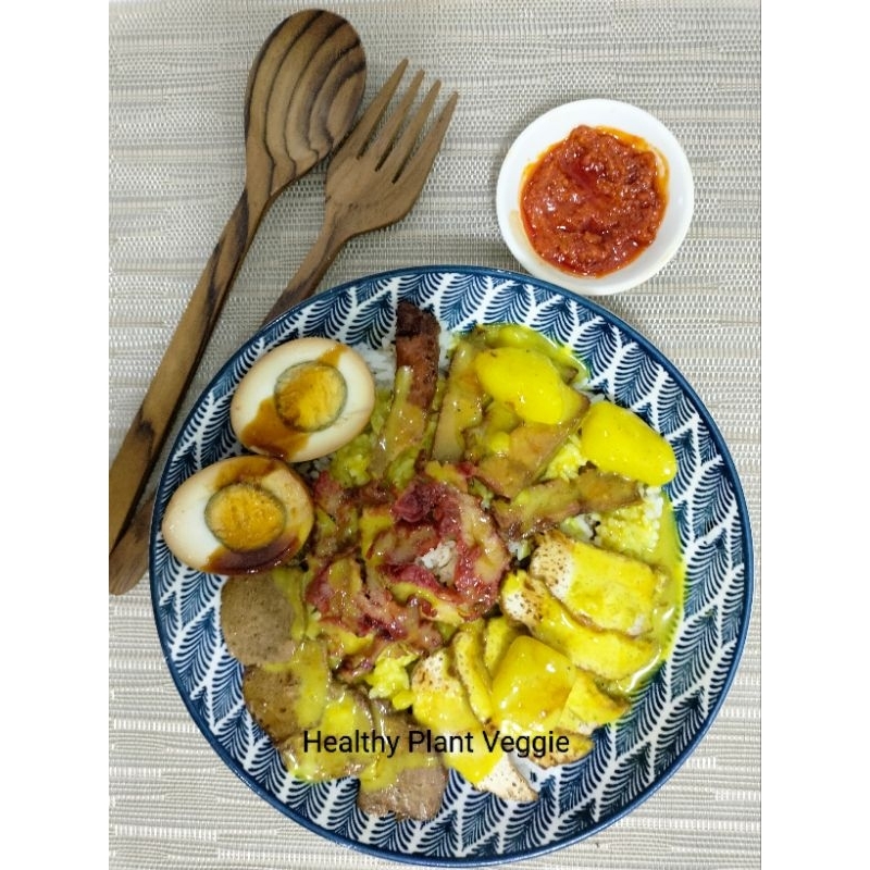 

Karipeng/Nasi Kari Bagan Vegetarian