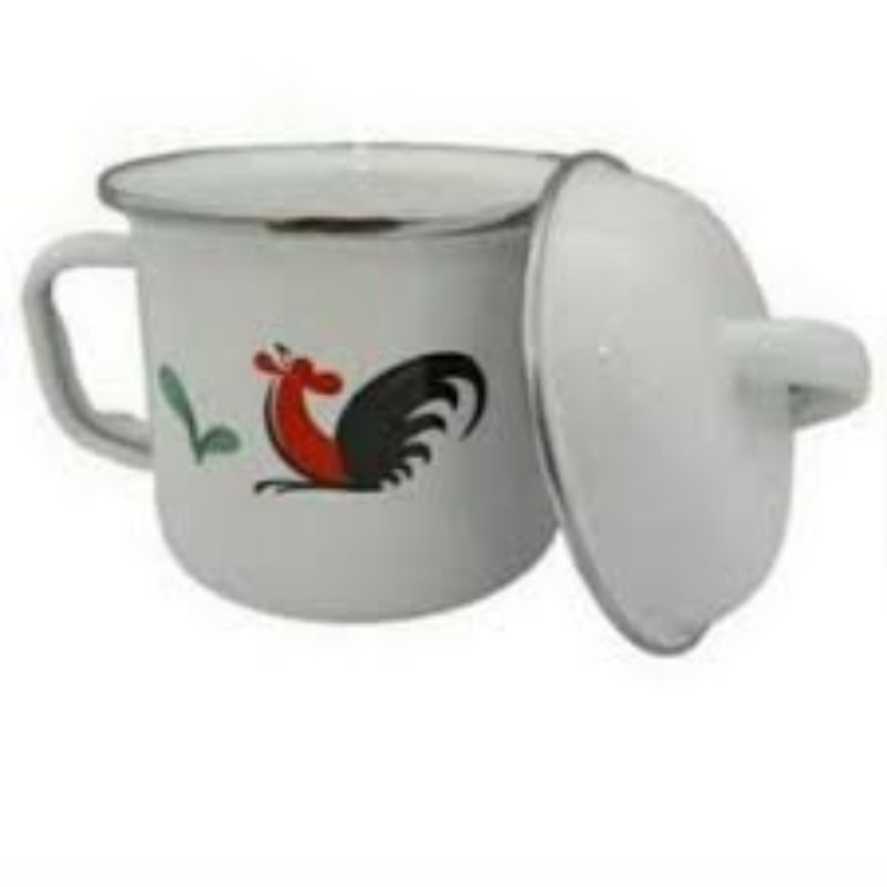 Mug Enamel ayam jago
