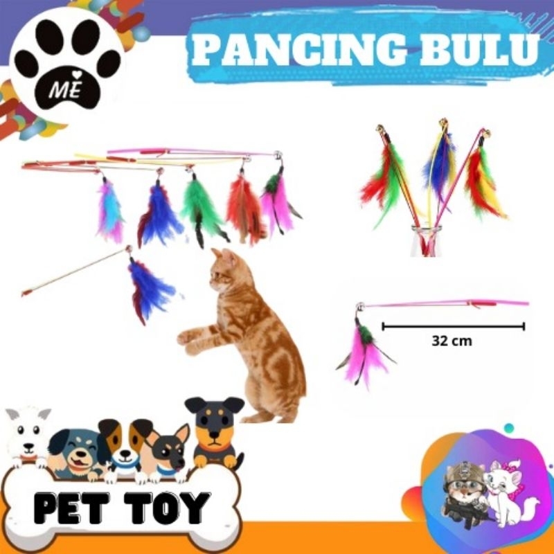 Mainan Kucing &quot;TONGKAT PANCING&quot; Cat Toys