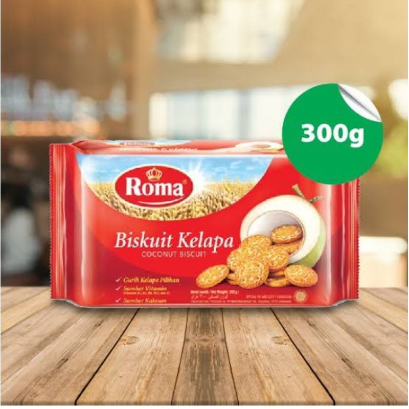 

Roma Biskuit Kelapa 300 Gram