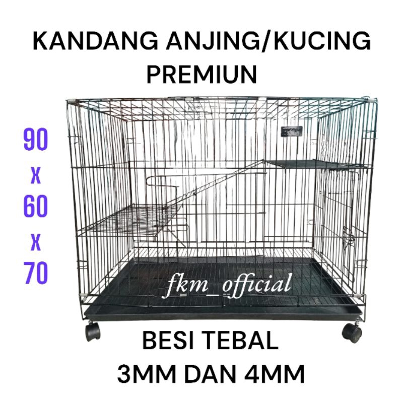 KANDANG ANJING/KUCING JUMBO PREMIUM QUALITY