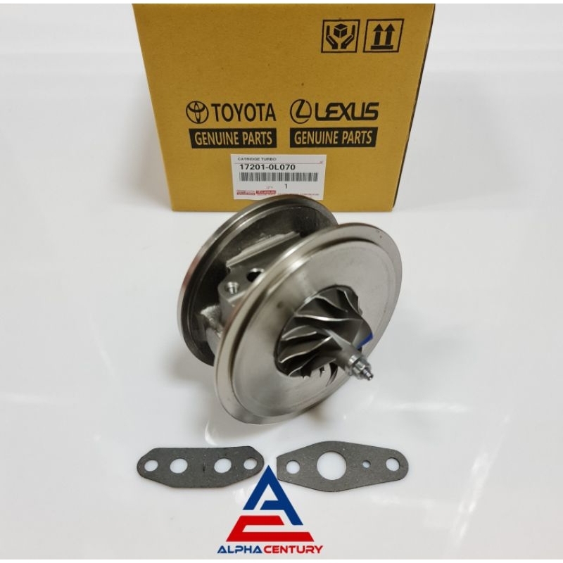 CATRIDGE TURBO TOYOTA HILUX 2.5 FORTUNER VNT 2KD ORI GARANSI 1BULAN