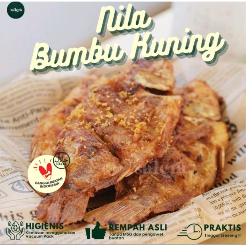 

IKAN NILA BUMBU KUNING (HOMEMADE DEE) free vakum