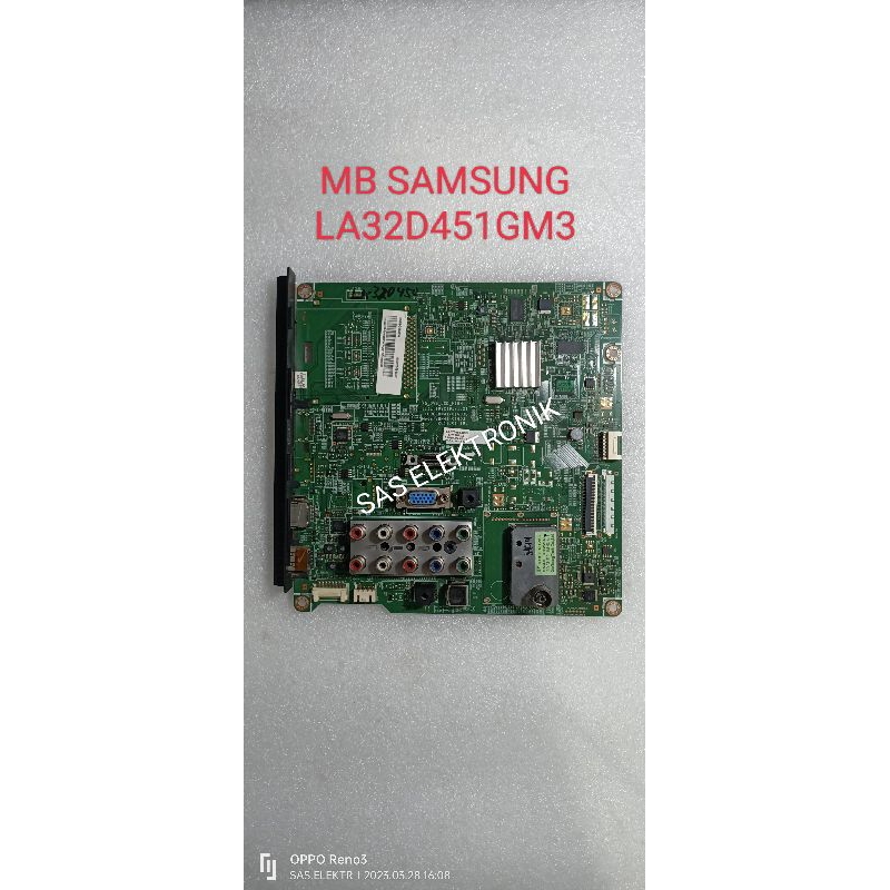 MB MOTHERBOARD MAINBOARD MESIN TV LCD SAMSUNG 32 LA32D451G3M LA32D451 LA-32D451G3M LA-32D451