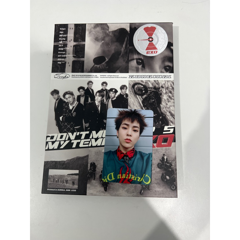 (READY) OFFICAL ALBUM EXO TEMPO XIUMIN (PC AND ALBUM)