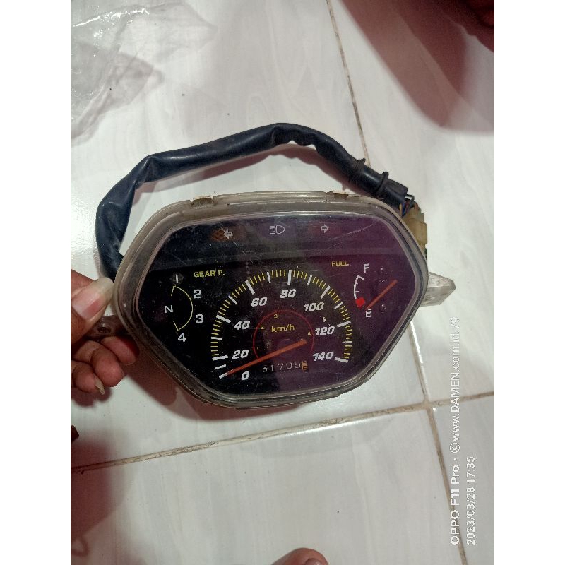 SEPEDO METER SUPRA 100 SPEDO METER SUPRA X SUPRA 100 ORIGINAL