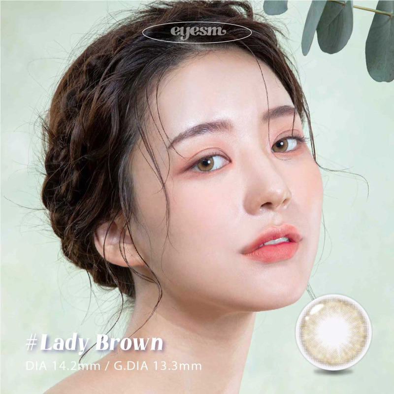 EYESM Softlens - Lady Brown / Coklat Normal Minus