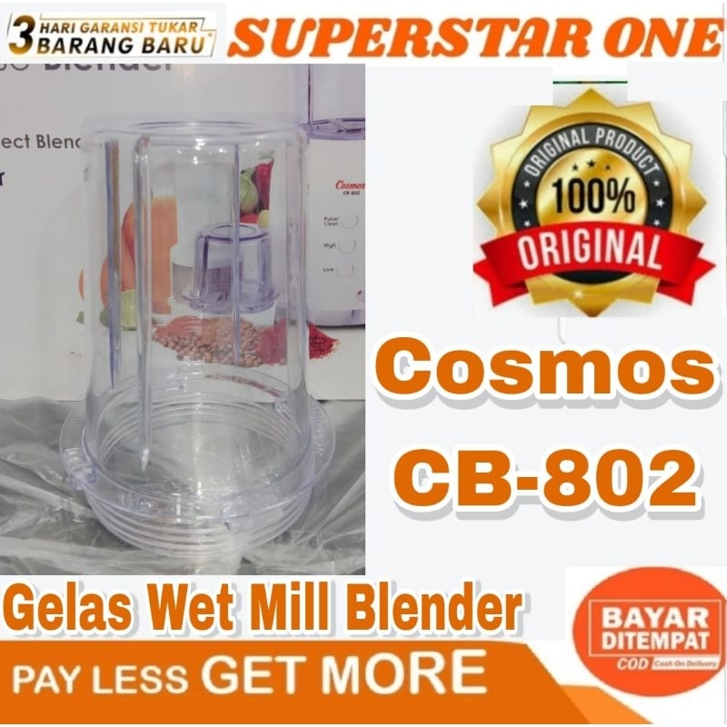 Wet mill Gelas Bumbu blender cosmos CB-802 Gelas Bumbu Blender CB,802