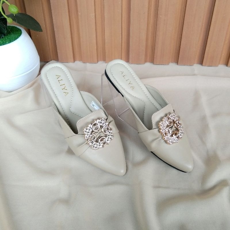 Aliyashoes Flat Mules Hayla