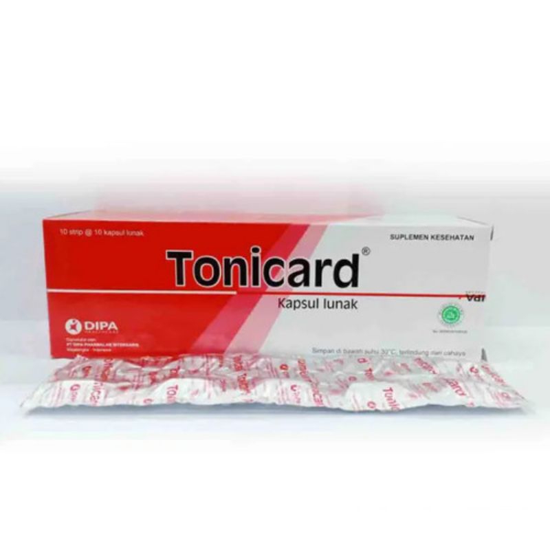 TONICARD isi 10 kapsul