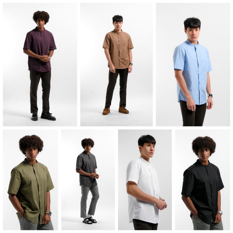 ARGO CONCEALED PLACKET SHORT SLEEVE HEYMALE.ID