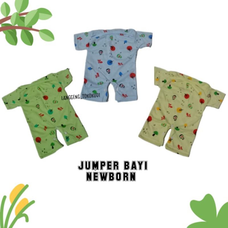 Romper Bayi isi 3 usia 0-3 bulan/Romper Bodysuit Baby isi 3