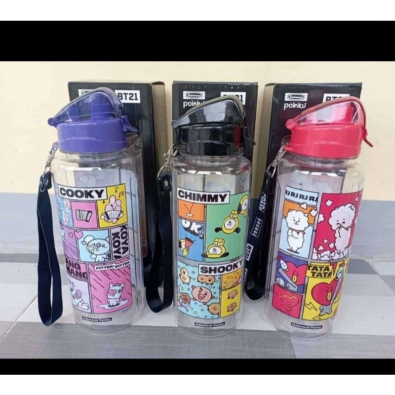 BT21 x indomaret / botol BT21 / Tas BT21