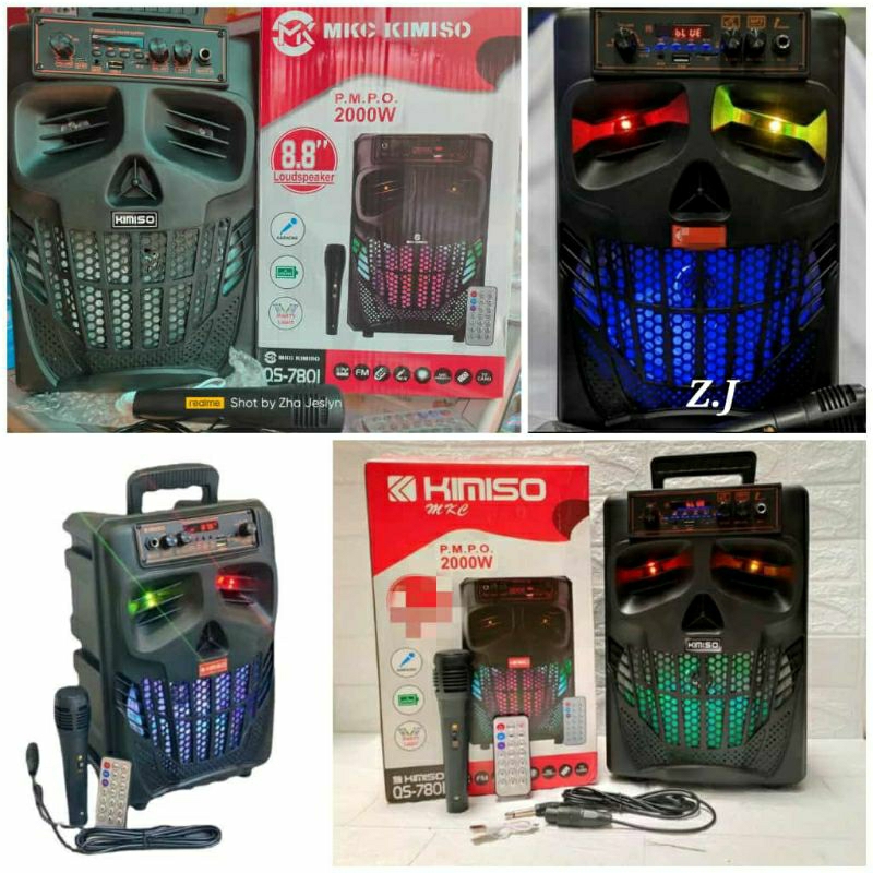 MKC KIMISO 8.8 INC 2000W / SPEAKER BLUETOOTH