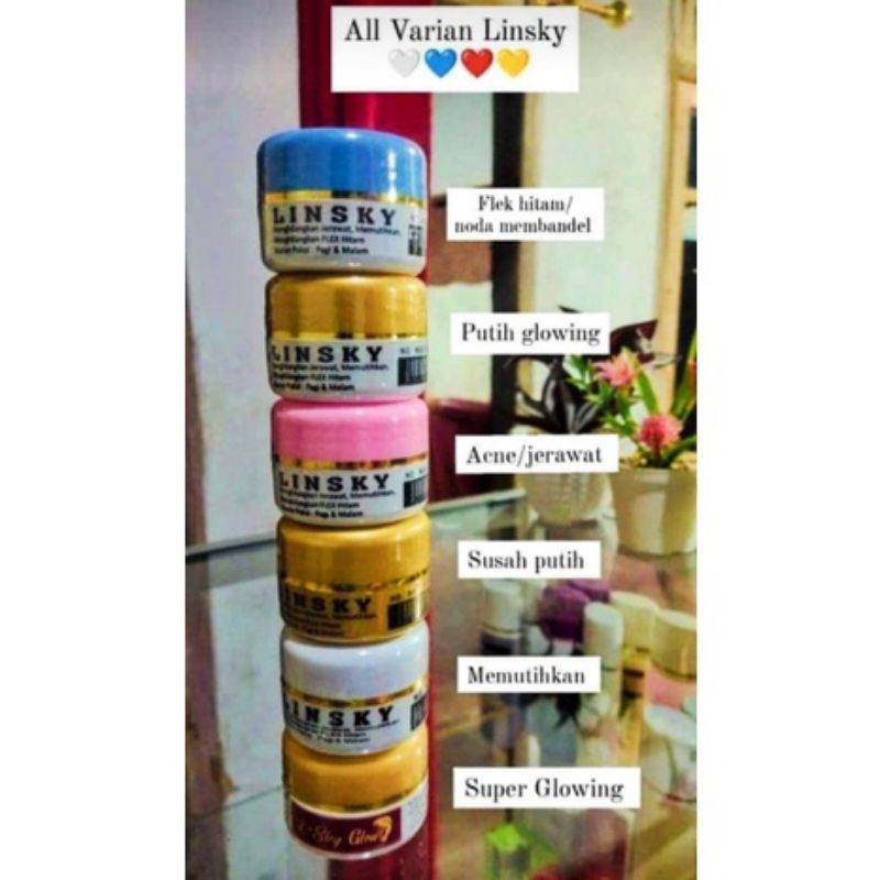 Cream linsky BPOM ORiGiNAl