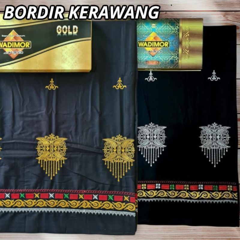 Kain sarung Bordir motif gayo khas Aceh / Sarung motif kerawang gayo khas Aceh