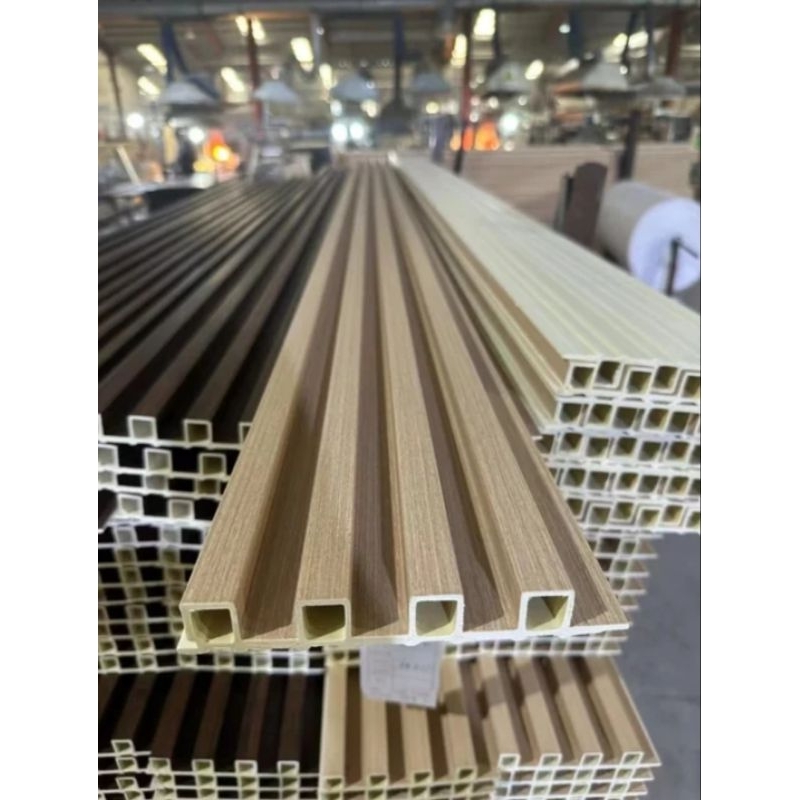 RB WallPanel pVC Dekorasi Dinding Wood Panel Wall Panel Pengganti Stiker Dinding Wallpaper