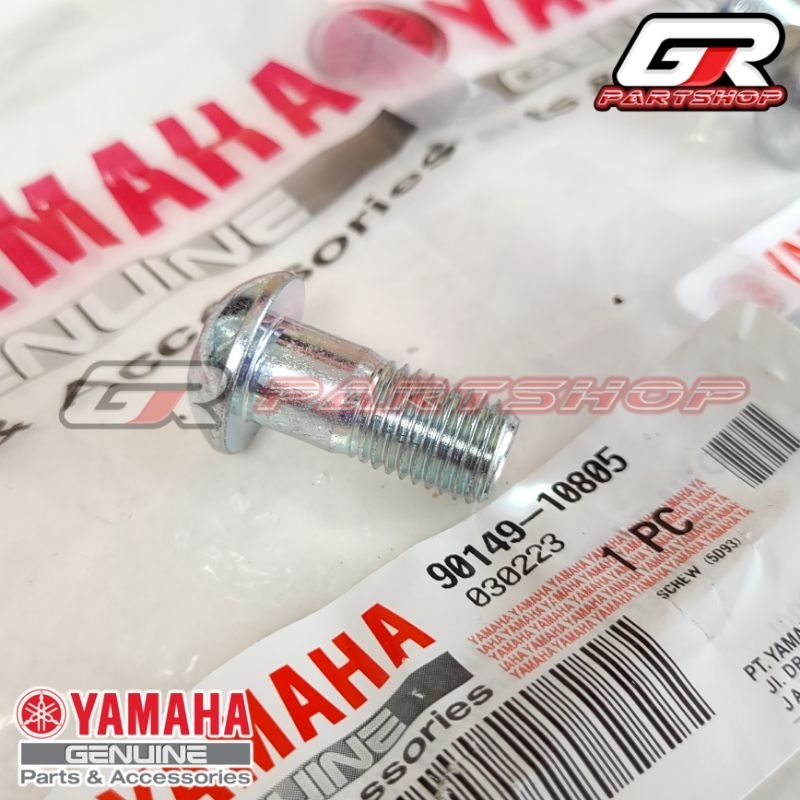 baut kaliper rem depan set 2 pcs 90149-10805 mio j gt m3 s z nmax aerox lexi soul gt fino xride freego jupiter mx z1 z robot mx king vega zr rr force fi xeon ori ygp original yamaha baut bintang caliper