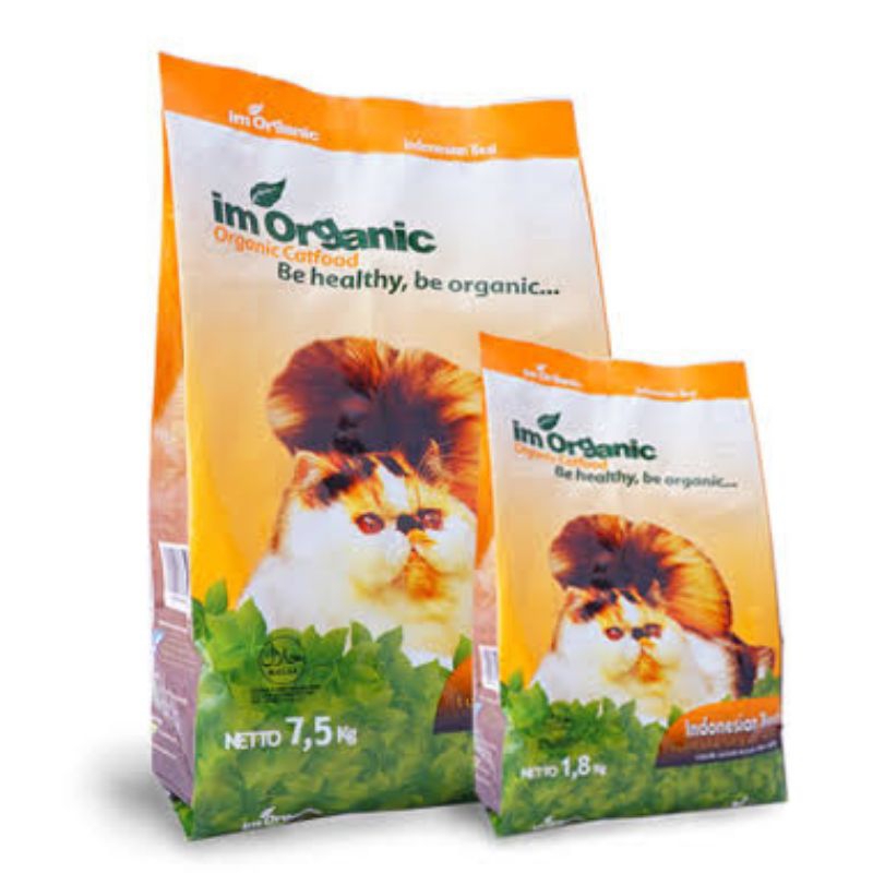 Im organic Best 7,5kg Makanan Kucing kitten adult (all stages)