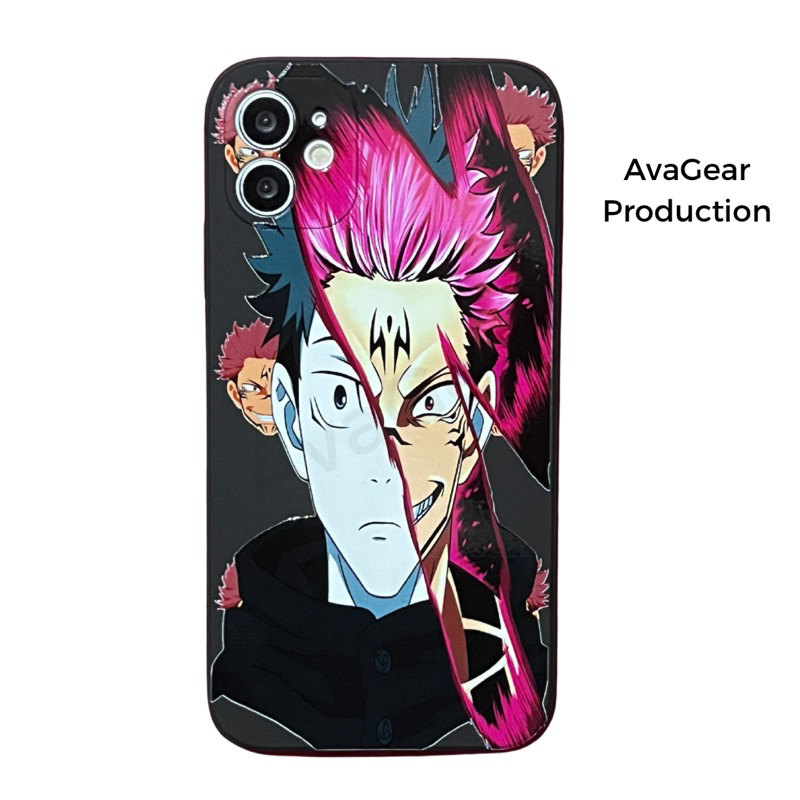 Itadori X Sukuna Case Jujutsu Kaisen High Softcase TPU Material Compatible With iPhone Samsung Realme Poco Redmi Oppo Vivo