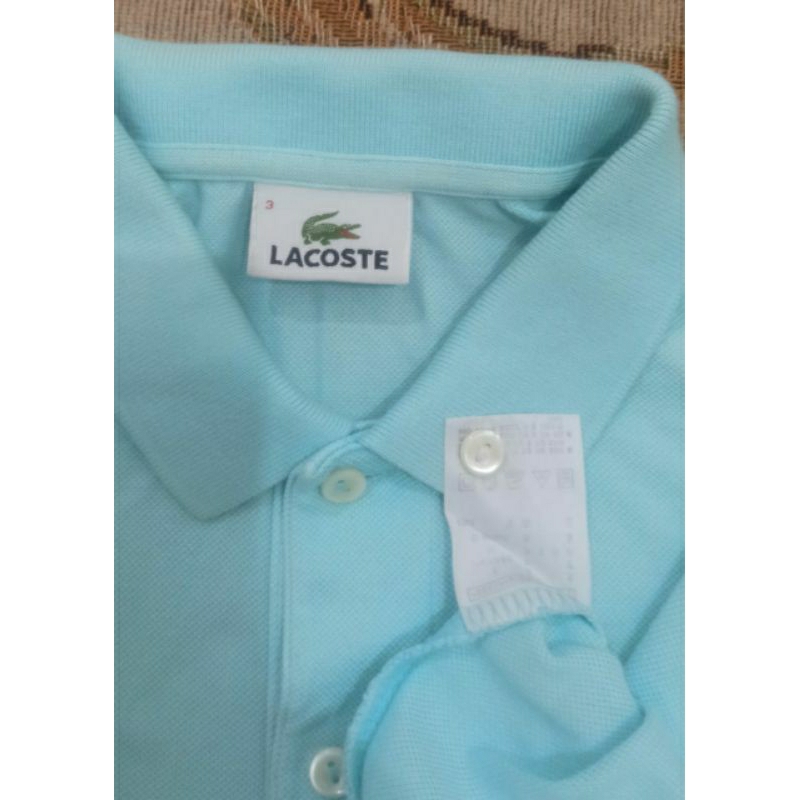 kaos polo lacoste second ori
