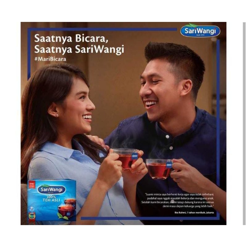 

SariWangi Teh Celup Hitam Asli 30 x 1,85 g